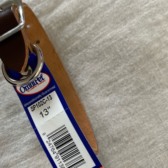 LEATHER DOG COLLAR/Collar de cuero para Perro - Picture 3 of 7